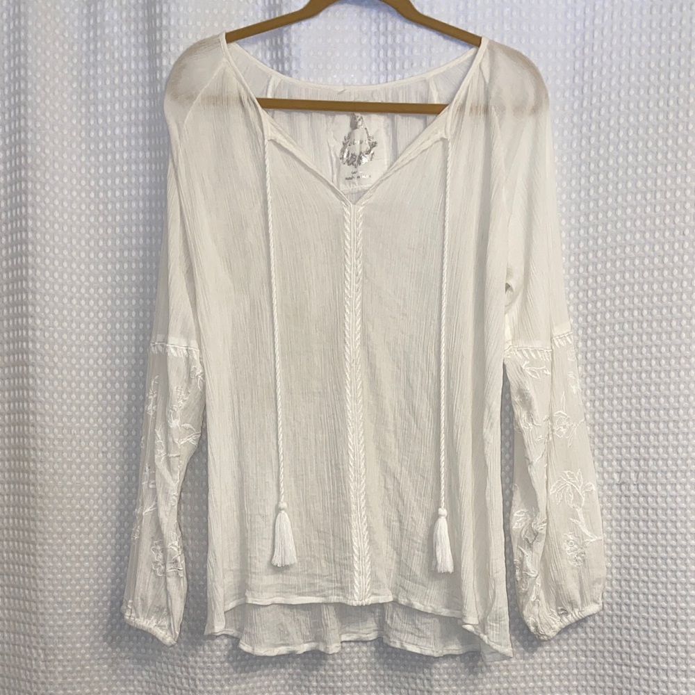 Cino Boho embroidered top